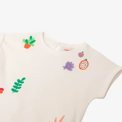 Online Baby Girls' Beige T-Shirt Child T-Shirts & Tops