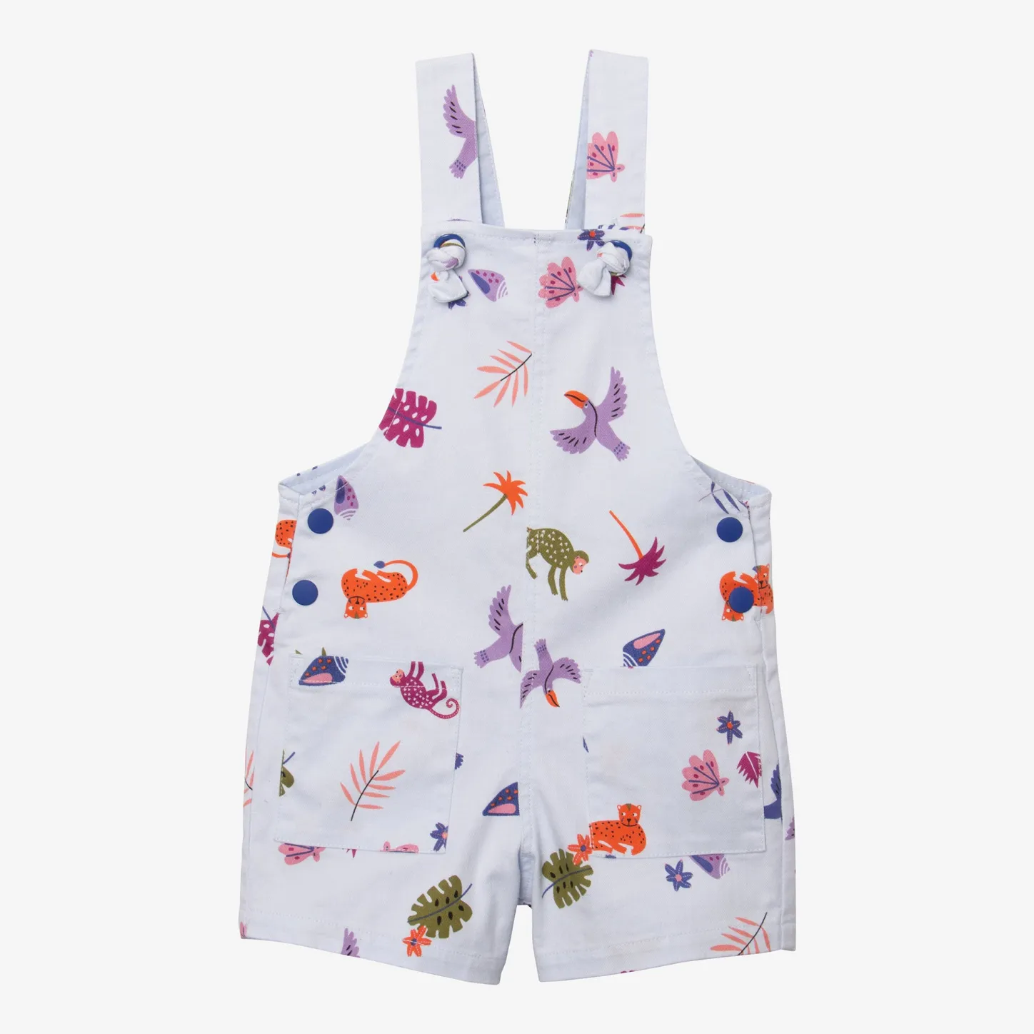 Outlet Baby Girls' Blue Overalls Child Pants, Shorts & Leggings