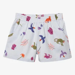 Online Baby Girls' Blue Shorts Child Pants, Shorts & Leggings