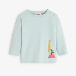 New Baby Girls' Blue T-Shirt Child T-Shirts & Tops