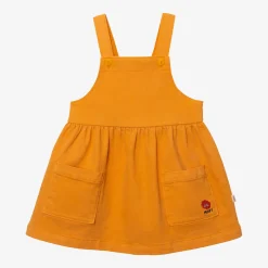 Outlet Baby Girls' Deep Yellow Apron Dress Child Dresses