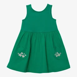 Fashion Baby Girls' Green Overall Dress Child Dresses