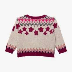 New Baby Girls' Heather Grey Cardigan Child Cardigans & Sweaters