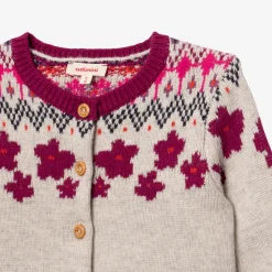 New Baby Girls' Heather Grey Cardigan Child Cardigans & Sweaters