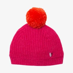 Discount Baby Girls' Hot Pink Beanie Child Accessories