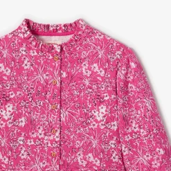 New Baby Girls' Hot Pink Long Sleeve Dress Child Dresses