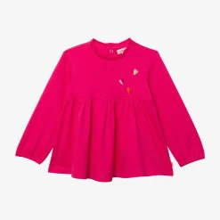 Clearance Baby Girls' Hot Pink T-Shirt Child T-Shirts & Tops