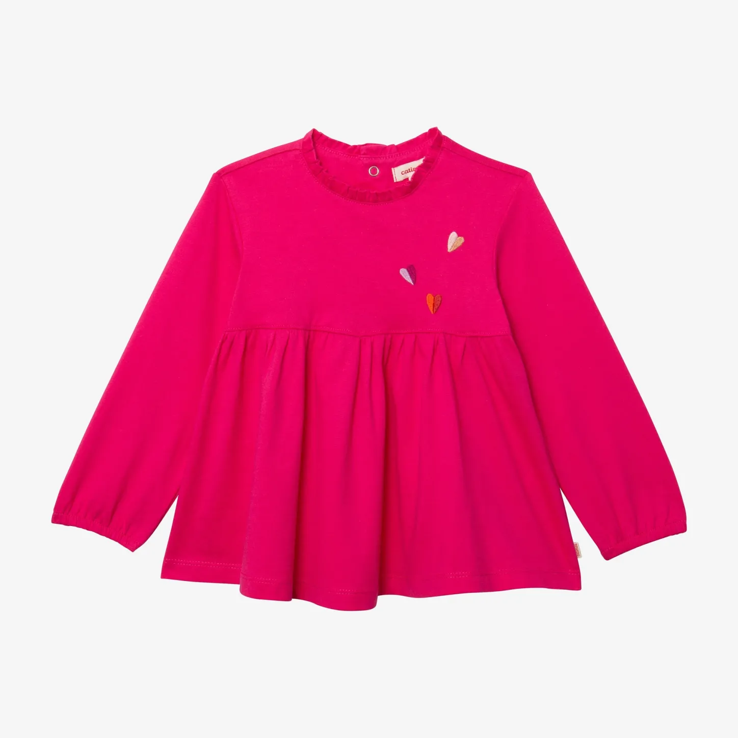 Clearance Baby Girls' Hot Pink T-Shirt Child T-Shirts & Tops