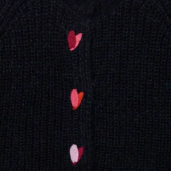 Clearance Baby Girls' Navy Blue Cardigan Child Cardigans & Sweaters