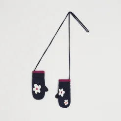 New Baby Girls' Navy Blue Mittens Child Accessories