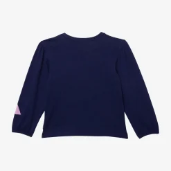 Online Baby Girls' Navy Blue T-Shirt Child T-Shirts & Tops