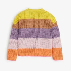 Best Baby Girls' Neon Yellow Knitted Sweater Child Cardigans & Sweaters