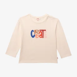 New Baby Girls' Off White T-Shirt Child T-Shirts & Tops