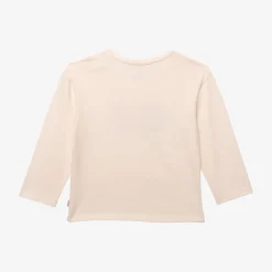 New Baby Girls' Off White T-Shirt Child T-Shirts & Tops
