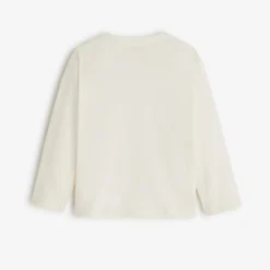 Outlet Baby Girls' Off White T-Shirt Child T-Shirts & Tops
