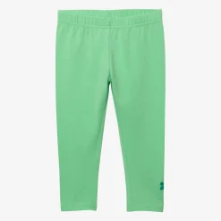 Sale Baby Girl's Plain Green Leggings Child Pants, Shorts & Leggings