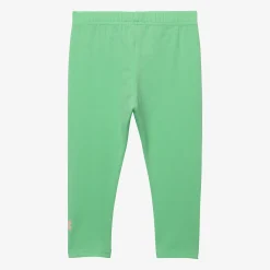 Sale Baby Girl's Plain Green Leggings Child Pants, Shorts & Leggings