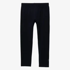 Best Baby Girl's Plain Navy Leggings Child Pants, Shorts & Leggings