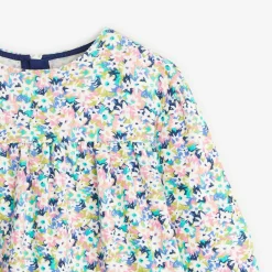 New Baby Girls' Purple Long Sleeve Dress Child Dresses