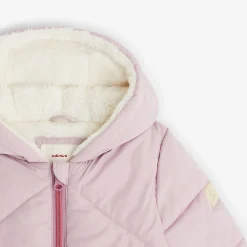 Online Baby Girls' Purple Parka Child Outerwear