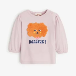 Clearance Baby Girls' Purple T-Shirt Child T-Shirts & Tops