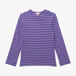 Fashion Baby Girls' Purple T-Shirt Child T-Shirts & Tops