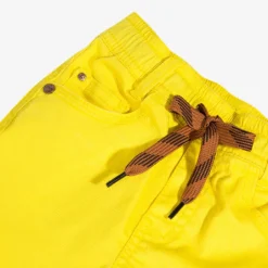 Hot Baby Yellow Stretch Twill Trousers Child Pants, Shorts & Overalls