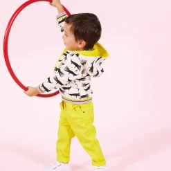 Hot Baby Yellow Stretch Twill Trousers Child Pants, Shorts & Overalls