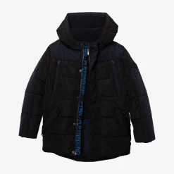 Clearance Boy Black Parka Child Outerwear