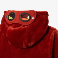 Discount Boy Burgundy Faux Fur Zip Hoodie Child Accessories