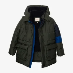 Outlet Boy Khaki Parka Child Outerwear