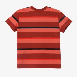 Fashion Boy Red Striped T-Shirt Child T-Shirts