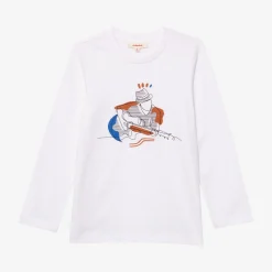 Online Boy White Long Sleeve T-Shirt Child T-Shirts