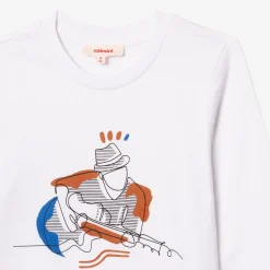 Online Boy White Long Sleeve T-Shirt Child T-Shirts
