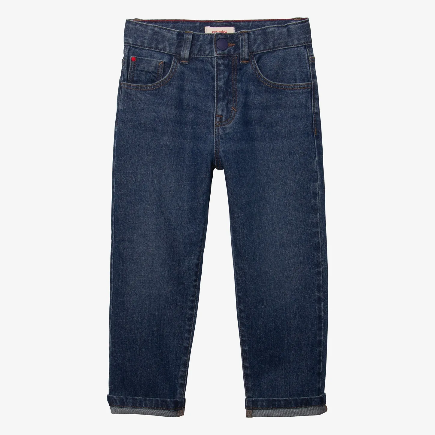 Clearance Boys' Blue Stone Relaxed Denim Pants Child Pants