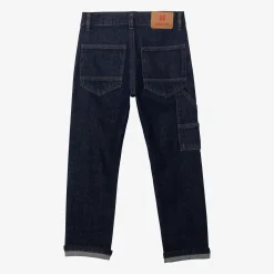 Discount Boys' Dark Blue Denim Pants Child Pants