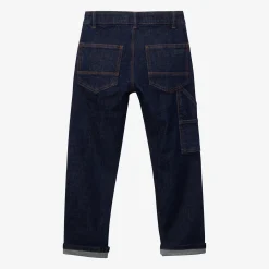 Outlet Boys' Dark Blue Denim Pants Child Pants