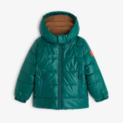 Best Boys' Green Puffer Coat Child Outerwear