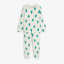 Fashion Boys' Heather Grey Pajama Set Child Sleepwear & Loungewear