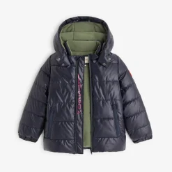 Outlet Boys' Navy Blue Puffer Coat Child Outerwear