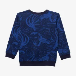 Fashion Boys' Navy Camo Sweatshirt Child Cardigans & Sweaters