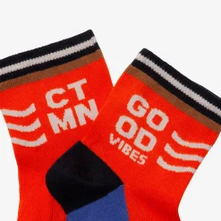 Discount Boys' Orange Socks Child Accessories