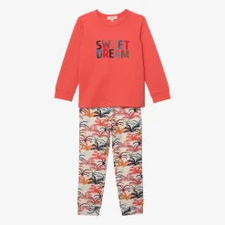 Clearance Boy's Palm Tree Pajama Set Child Sleepwear & Loungewear