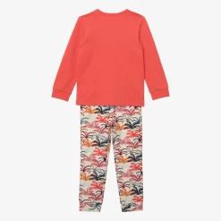 Clearance Boy's Palm Tree Pajama Set Child Sleepwear & Loungewear