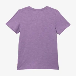New Boy's Purple Slogan T-Shirt Child T-Shirts