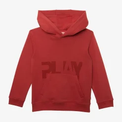 Best Boys' Terracotta Hooded Sweatshirt Child Cardigans & Sweaters