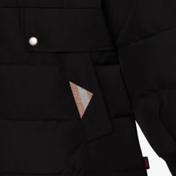 Discount Girl Black Quilted Coat Child Outerwear