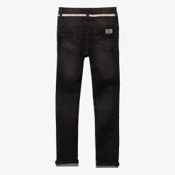 Outlet Girl Black Skinny Denim Pants Child Pants & Shorts