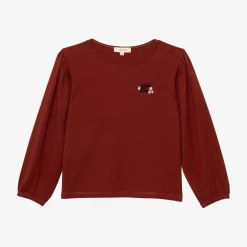 Hot Girl Brown Long Sleeve T-Shirt Child T-Shirts & Tops