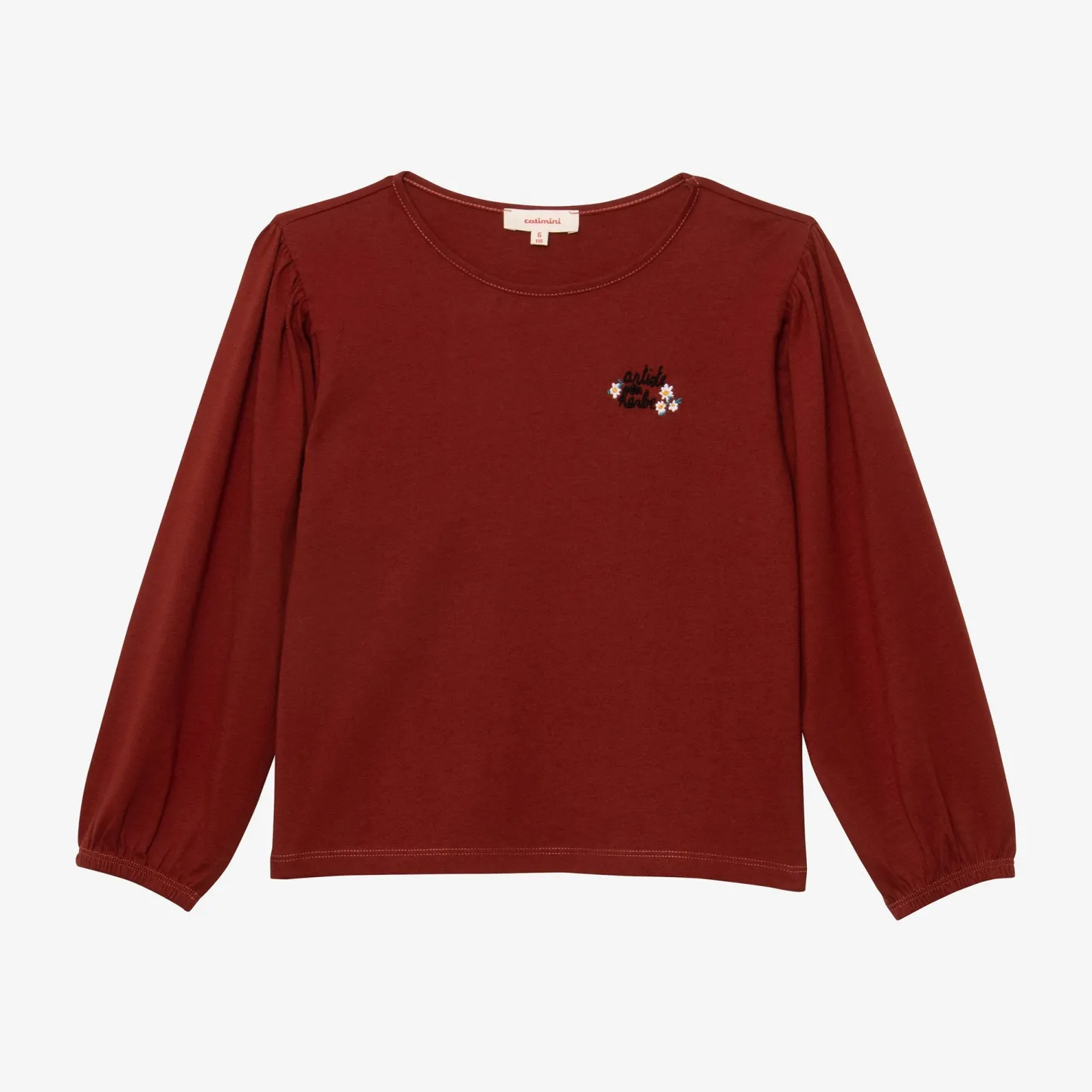 Hot Girl Brown Long Sleeve T-Shirt Child T-Shirts & Tops